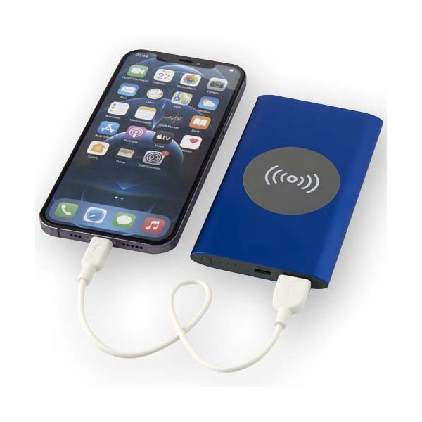 Power bank wireless da 4000 mAh Type C in...