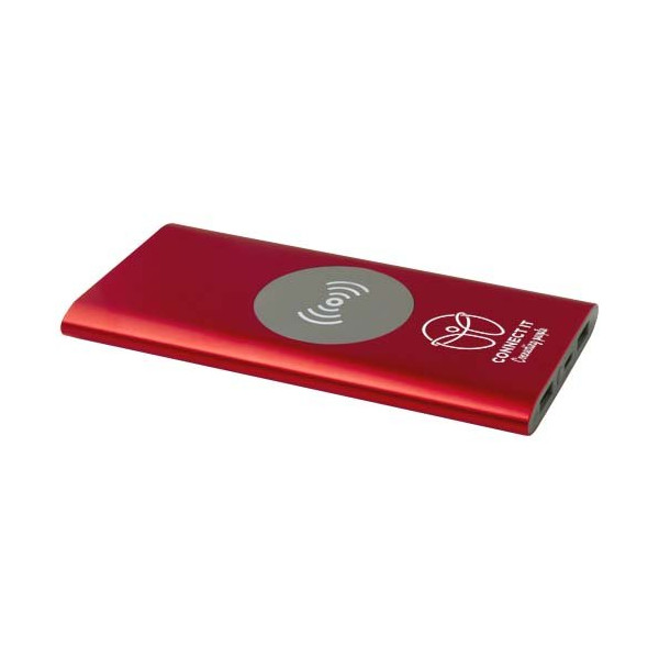 Power bank wireless da 8000 mAh Type C in...