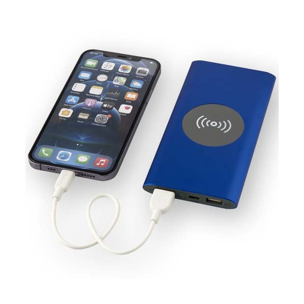 Power bank wireless da 8000 mAh Type C in...