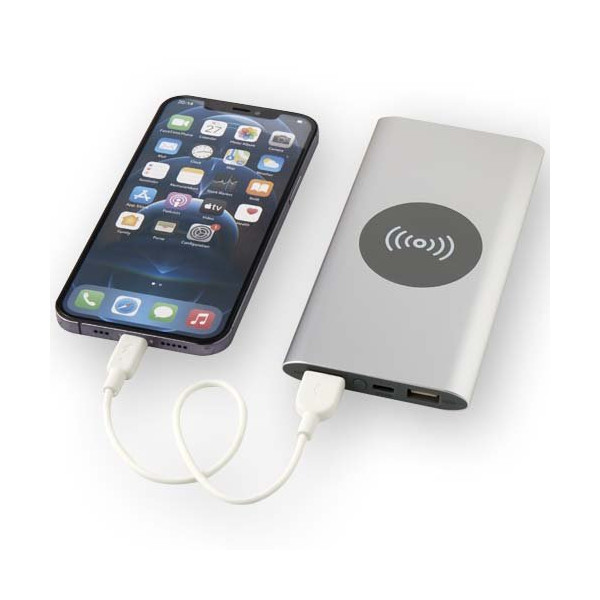 Power bank wireless da 8000 mAh Type C in...