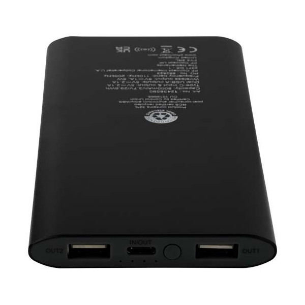 Power bank wireless da 8000 mAh Type C in...
