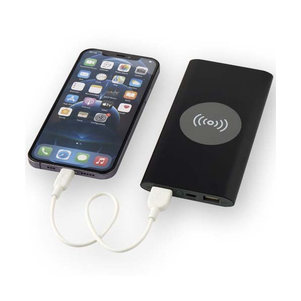 Power bank wireless da 8000 mAh Type C in...