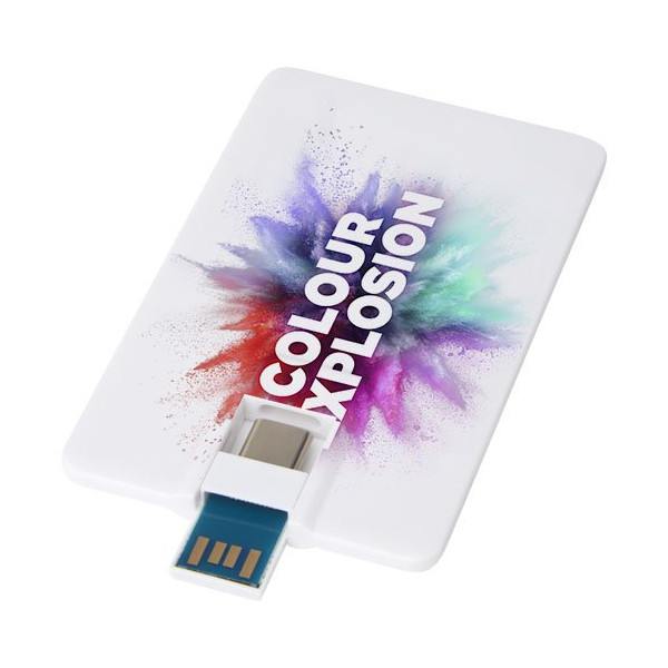 Chiavetta USB 3.0 da 64 GB con porta Tipo-C e...
