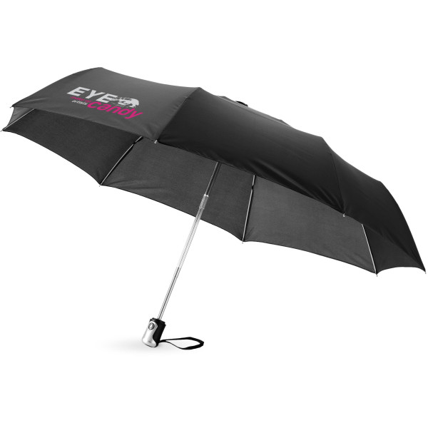 Ombrello pieghevole Alex da 21,5" con...