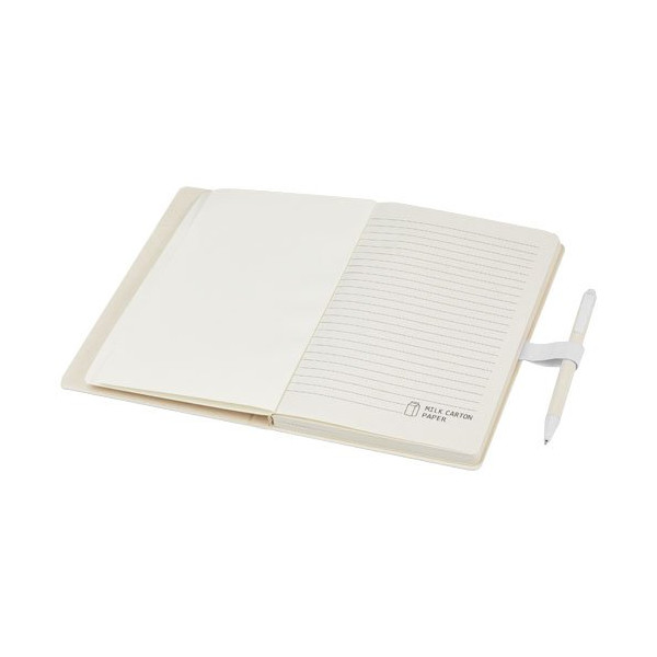 Set blocco note formato A5 e penna a sfera...