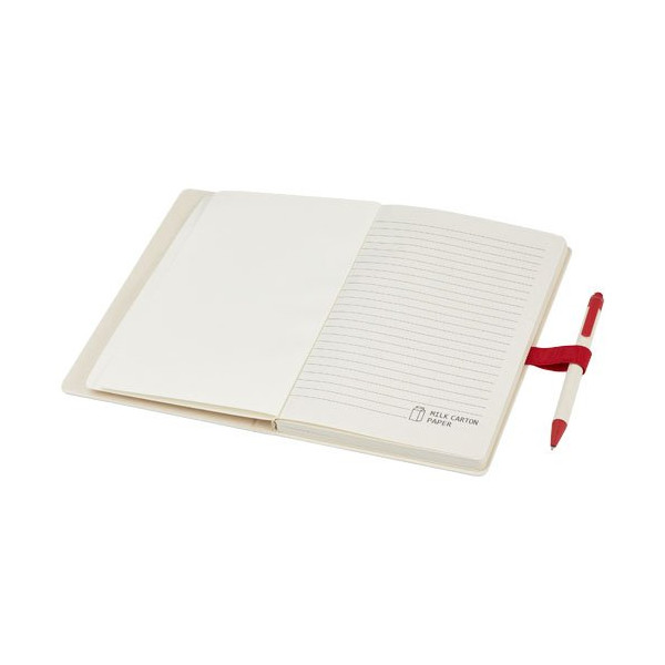 Set blocco note formato A5 e penna a sfera...