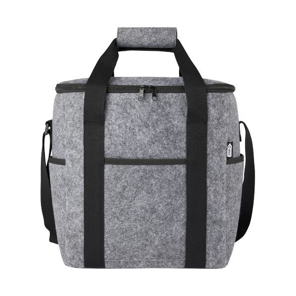 Borsa termica per bottiglie in feltro riciclato...