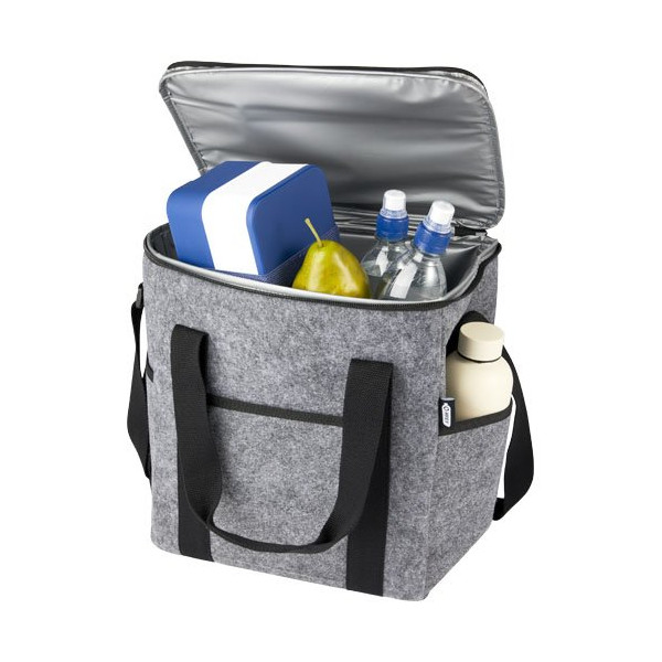 Borsa termica per bottiglie in feltro riciclato...