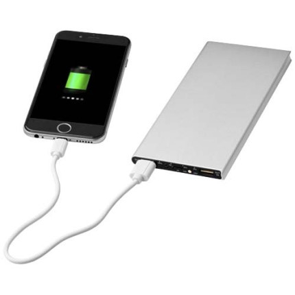 Power bank in alluminio da 8000 mAh Plate