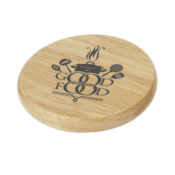 Sottobicchiere in legno con apribottiglie Scoll