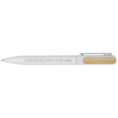 Penna a sfera in alluminio riciclato Blanca-inchiostro blu 2