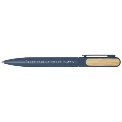 Penna a sfera in alluminio riciclato Blanca-inchiostro blu