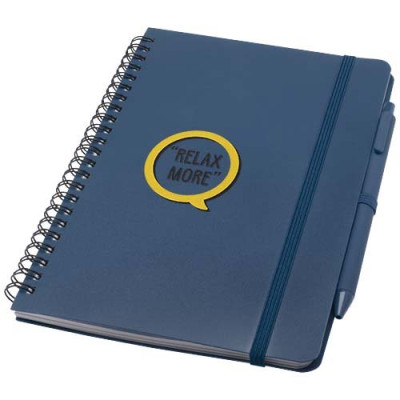 Blocco note formato A5 con copertina rigida in plastica 2
