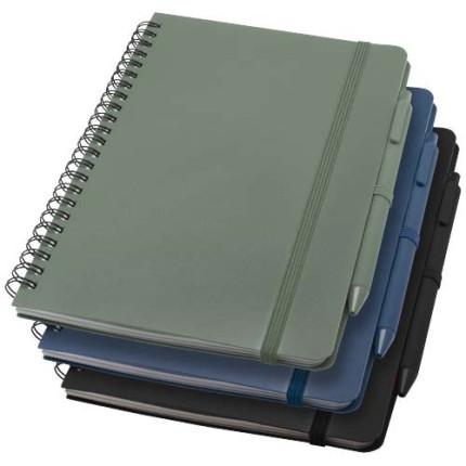 Blocco note formato A5 con copertina rigida in plastica