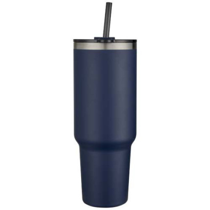 Tazza con isolamento sottovuoto in rame a doppia parete certificata RCS con cannuccia da 1200 ml Sydney