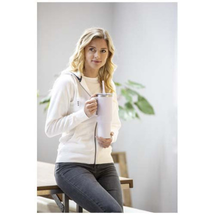 Tazza con isolamento sottovuoto in rame a doppia parete certificata RCS con cannuccia da 1200 ml Sydney