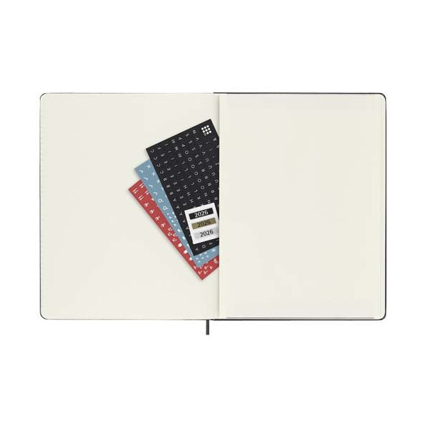 Agenda settimanale 12 mesi XL con copertina...