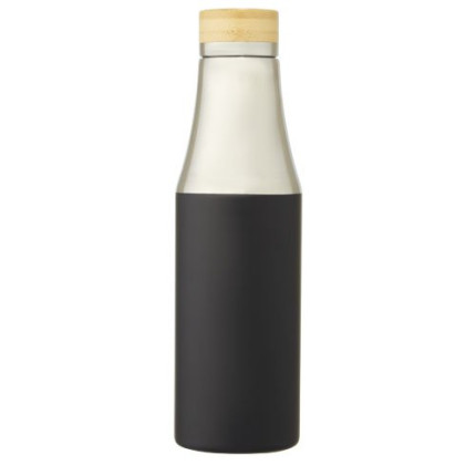 Borraccia termica in acciaio inossidabile con isolamento sottovuoto in rame e coperchio in bambù da 540 ml Hulan