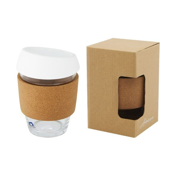 Bicchiere da 360 ml in vetro borosilicato con...