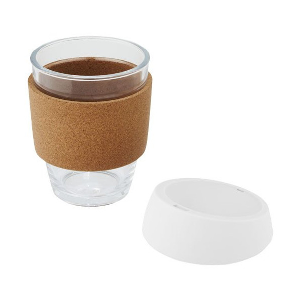 Bicchiere da 360 ml in vetro borosilicato con...