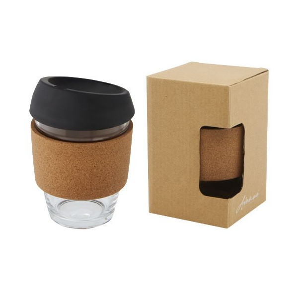 Bicchiere da 360 ml in vetro borosilicato con...