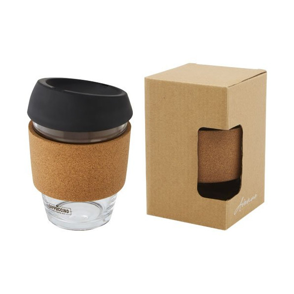 Bicchiere da 360 ml in vetro borosilicato con...