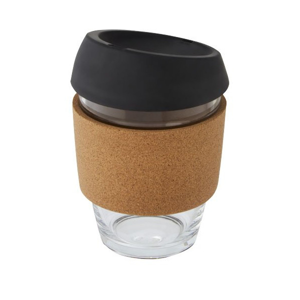 Bicchiere da 360 ml in vetro borosilicato con...