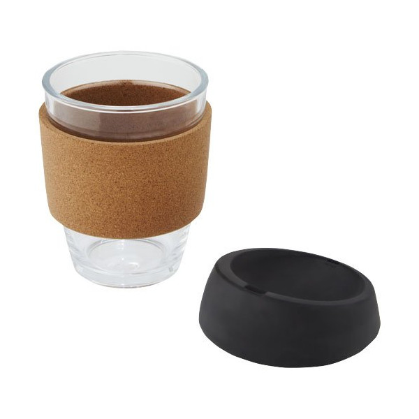 Bicchiere da 360 ml in vetro borosilicato con...