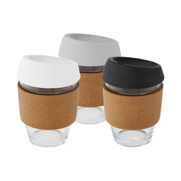 Bicchiere da 360 ml in vetro borosilicato con...