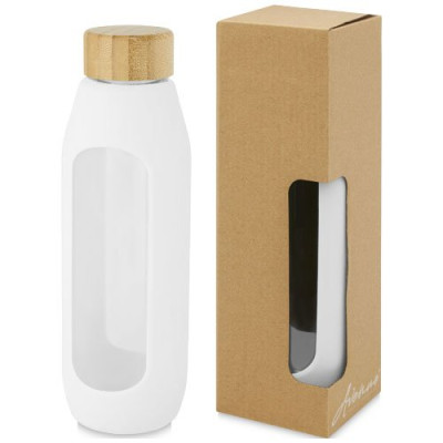 Borraccia in vetro borosilicato da 600 ml con impugnatura...