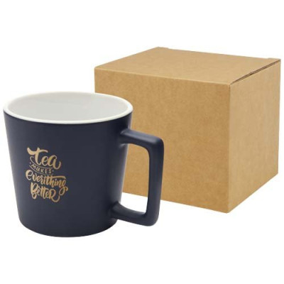 Tazza in ceramica da 370 ml con finitura opaca Cali 2