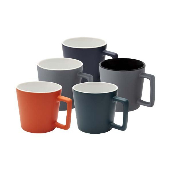 Tazza in ceramica da 370 ml con finitura opaca...
