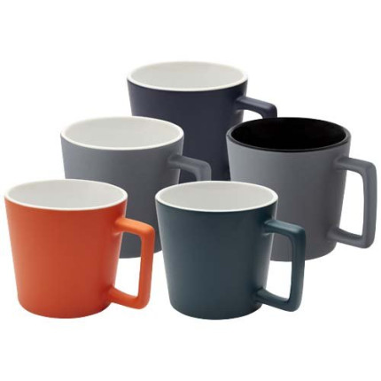 Tazza in ceramica da 370 ml con finitura opaca Cali