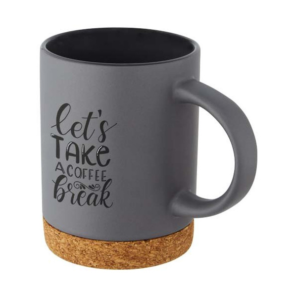 Tazza in ceramica da 425 ml con base in sughero...