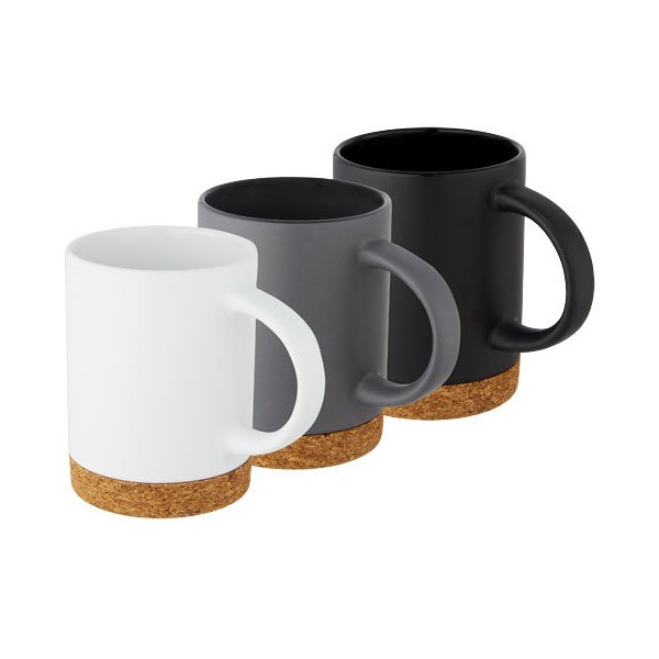 Tazza in ceramica da 425 ml con base in sughero...
