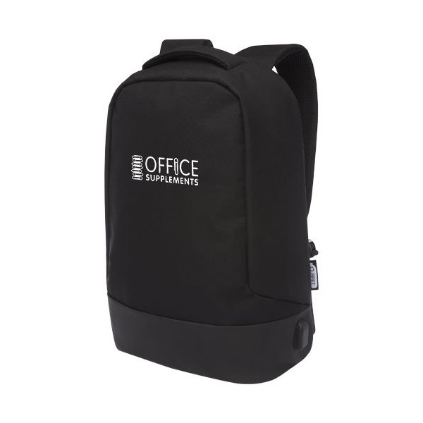 Zaino antifurto in RPET certificato GRS Cover -...
