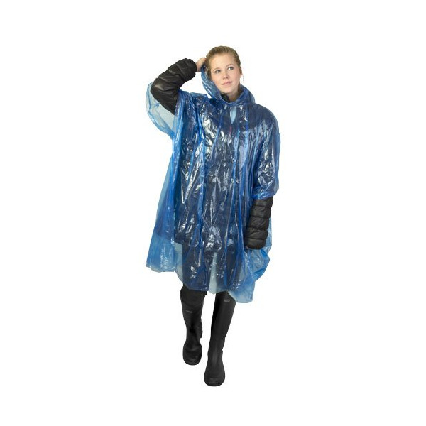 Poncho impermeabile monouso Ziva con custodia