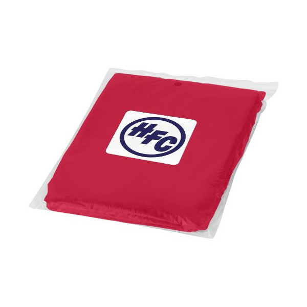 Poncho impermeabile monouso Ziva con custodia