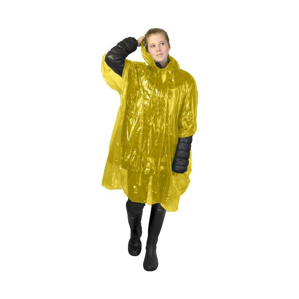 Poncho impermeabile monouso Ziva con custodia