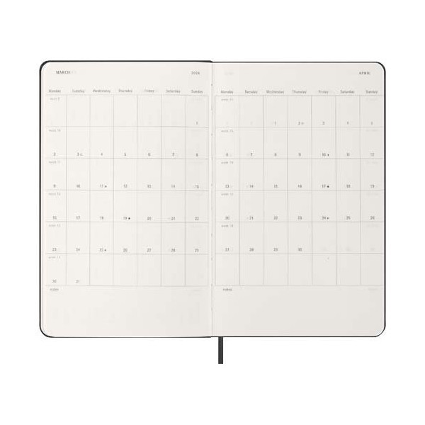 Agenda settimanale orizzontale 12 mesi formato...