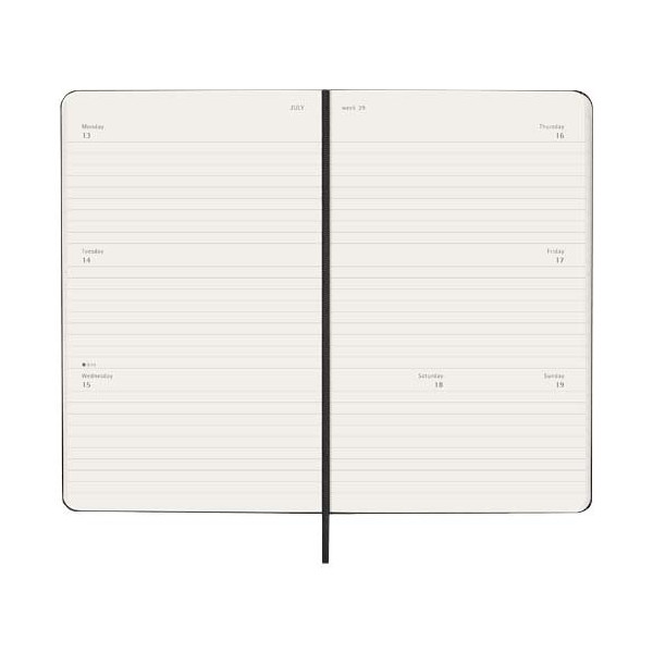 Agenda settimanale orizzontale 12 mesi formato...