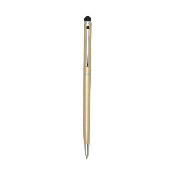 Penna a sfera in alluminio con stylus...