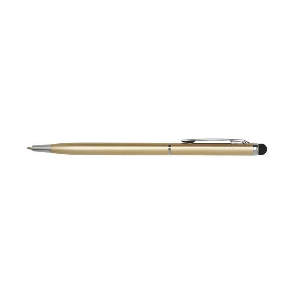 Penna a sfera in alluminio con stylus...