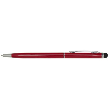 Penna a sfera in alluminio con stylus Ore-inchiostro blu