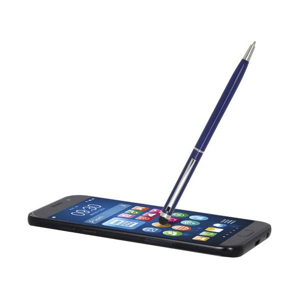 Penna a sfera in alluminio con stylus...