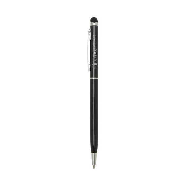 Penna a sfera in alluminio con stylus...