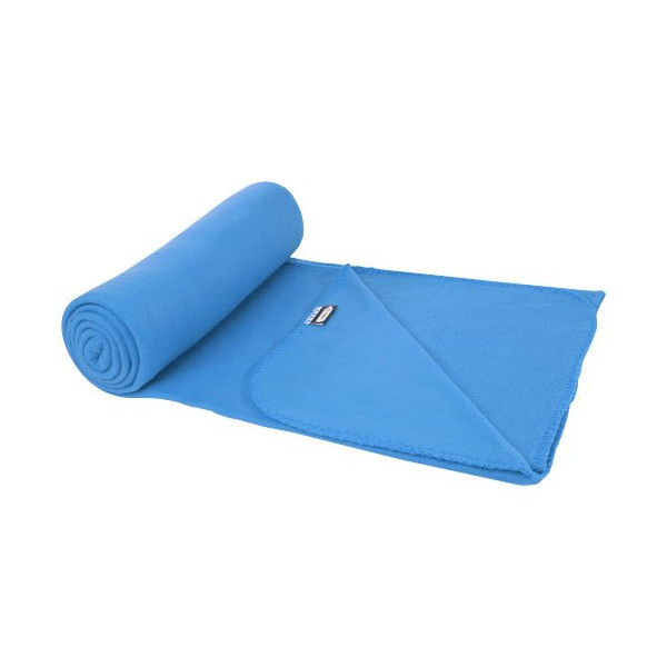 Coperta in polar fleece RPET certificato GRS...