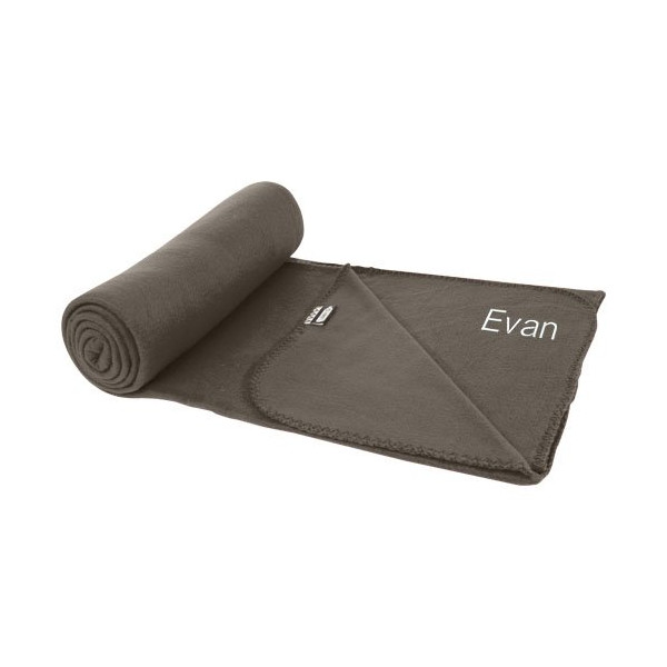 Coperta in polar fleece RPET certificato GRS...