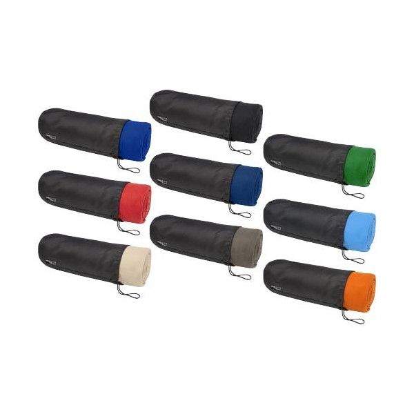 Coperta in polar fleece RPET certificato GRS...