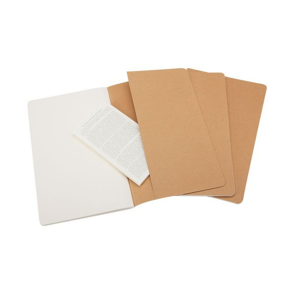 Taccuino - pagine bianche Moleskine Cahier L